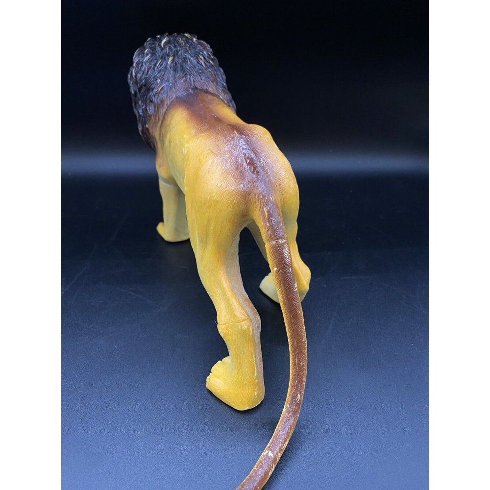2004 Toy Lion Figure Toy Major Trading Co 17” Long Polyester Fiber Filling - Picture 13 of 16